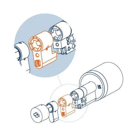 Netatmo Doorlock Extension 45mm