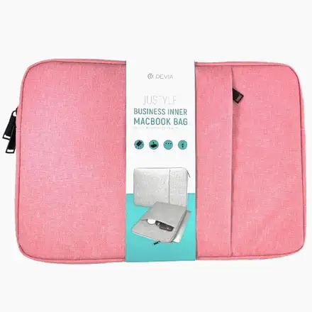 Devia jusyl pouzdro pro MacBook Pro 16"M1/M2/M3/M4-Pink