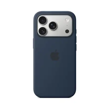 Apple iPhone 17 Pro Silicone Case with MagSafe – Midnight