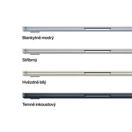 EDU MacBook Air 15" Apple M5 10core CPU 10core GPU 24GB 1TB Hvězdně bílý CZ
