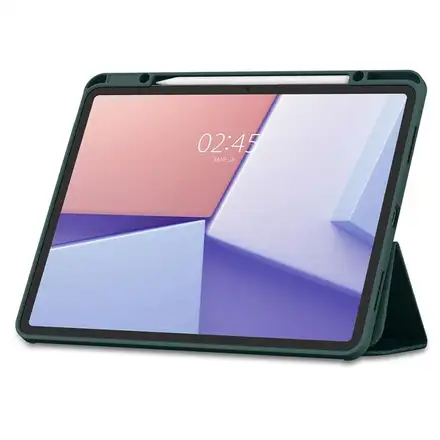 Spigen pouzdro Urban Fit pro iPad Air 13" (M2/M3/M4) - Midnight Green