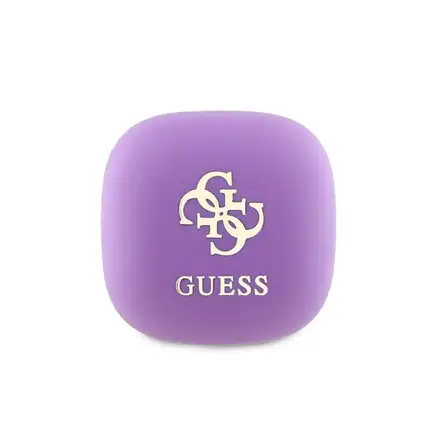 Guess 4G Logo Mini TWS Bezdrátová Sluchátka fialová