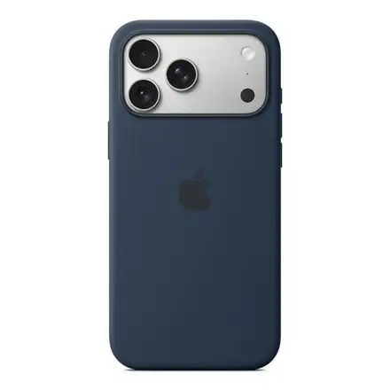 Apple iPhone 17 Pro Max Silicone Case with MagSafe – Midnight