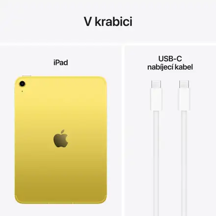 iPad 11" Wi-Fi + Cellular 256GB Žlutý