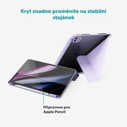 iStores by Epico Hero Flip Case pro Apple iPad 10,9" (2022)/11" A16 - fialová