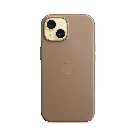 iPhone 15 FineWoven Case with MagSafe-Taupe