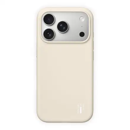 iDeal Silicone Case MagSafe iPhone 17 Pro Max/18 Pro Max Cloud Dancer