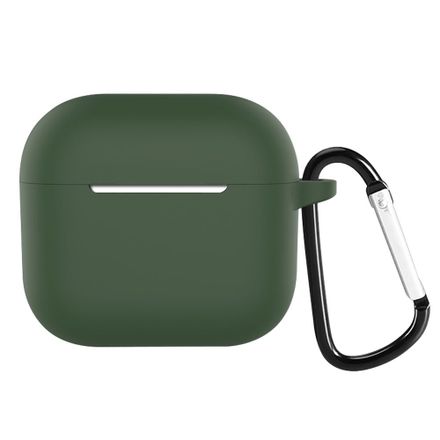 Devia pouzdro Silicone Suit Case pro Apple AirPods 3 - Dark Green