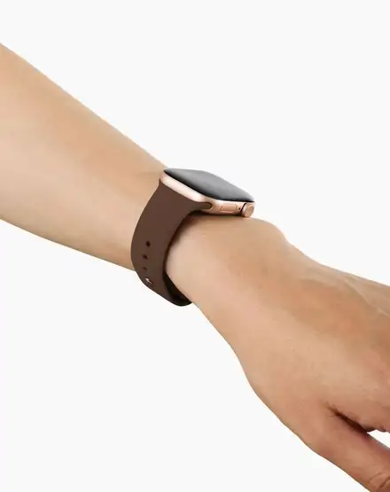 iDeal Silicone Watch Band 38/40/41/42 SM Mocha Mousse