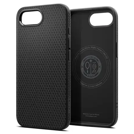 Spigen kryt Liquid Air Magsafe pro iPhone 17e/16e - Matte Black