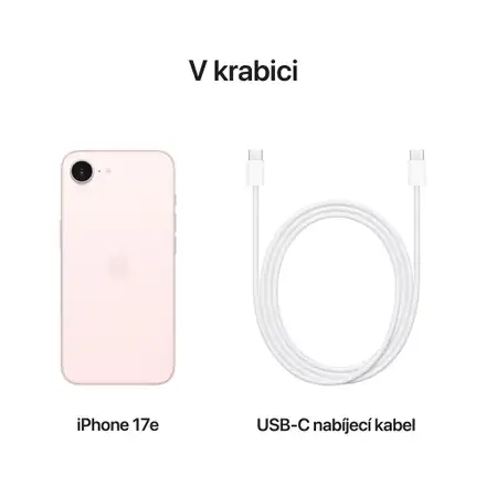iPhone 17e 512GB Jemně ružová