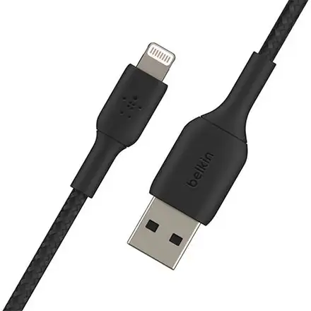 Kabel Boost Charge Braided USB to Lightning 1m-Black