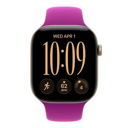 Apple Watch 46mm Magenta Sport Band-M/L