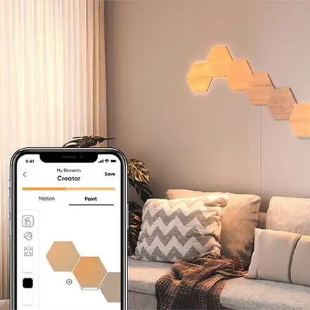 Nanoleaf Elements Hexagons Starter Kit-7 Panels