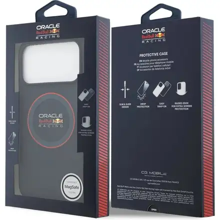 Red Bull Silicone Red Ring MagSafe Zadní Kryt pro iPhone 17 Pro modrý