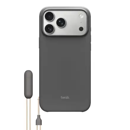 Apple Beats iPhone 17 Pro Max Kickstand Case with MagSafe and Camera Control - Granite Gray