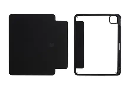 ER CASE Two Piece Folio Case pro iPad Air 13" (2024-2026) - Black