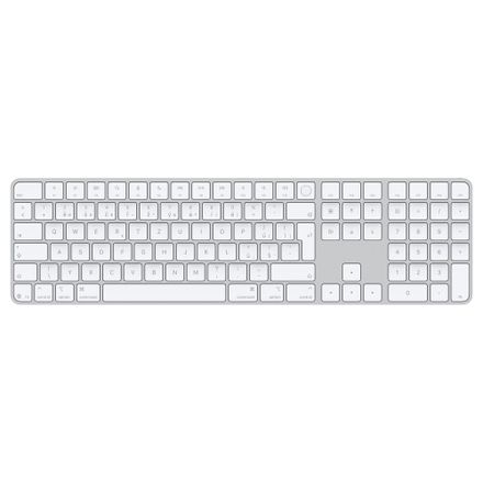 Apple Magic Keyboard s Touch ID a Numerickou klávesnicí-CZ-bílé klávesy (USB-C)