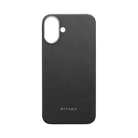 Pitaka kryt Ultra-Slim Case pre iPhone 16 Plus - Black/Grey Twill
