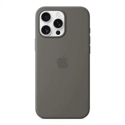 iPhone 16 Pro Max Silicone Case with MagSafe - Skálově šedá