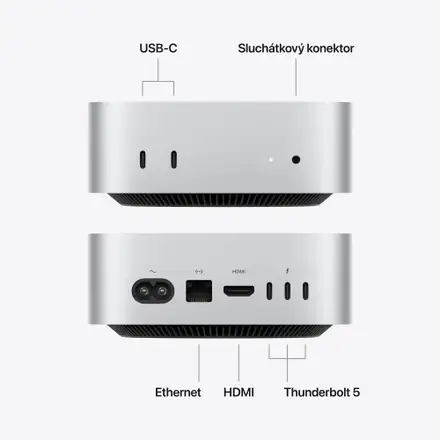 Mac mini Apple M5 Pro 15-core CPU 16-core GPU 24GB 512GB
