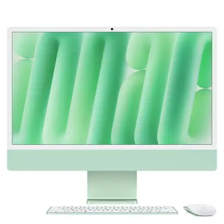 iMac 24" 4.5K Apple M4 10-core CPU 10-core GPU 16GB 512GB Zelený CZ