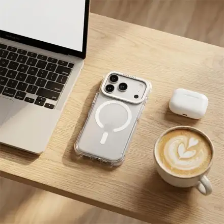 Cubenest kryt MagPro Strong Guard pro iPhone 18 Pro - bílý