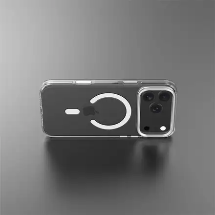 Devia kryt Crystal Shockproof Magnertic Case pro iPhone 17 Pro Max-Clear