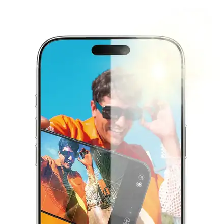 PanzerGlass ochranné sklo Anti-Reflective Armor pro iPhone 17 Pro Max-Black Frame