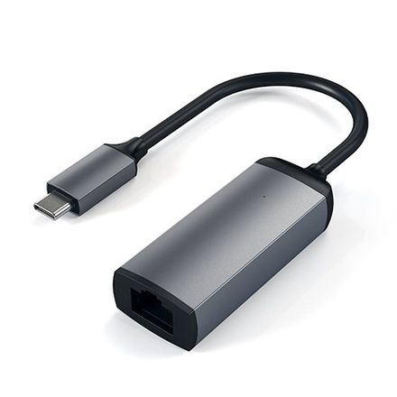 Satechi adapter USB-C to Gigabit Ethernet - Space Gray Aluminium