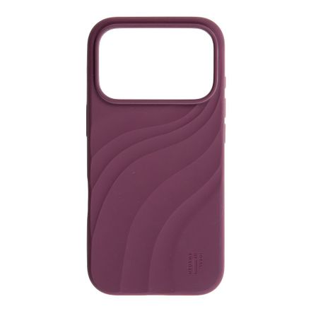 iDeal Fashion Soft Swirl Silicone Case MagSafe iPhone 17 Pro Max/18 Pro Max Velvet Plum
