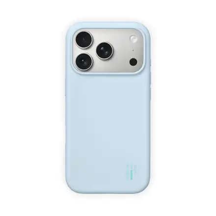 iDeal Silicone Case MagSafe iPhone 17 Pro/18 Pro Light Blue