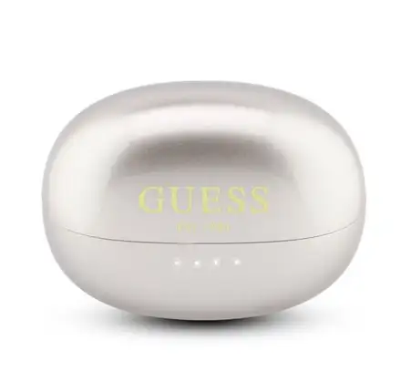 Guess Metallic Finish Classic Logo OWS Bezdrátová Sluchátka zlatá