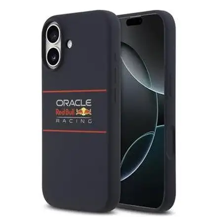 Red Bull Silicone Horizontal Logo MagSafe Zadní Kryt pro iPhone 17 modrý