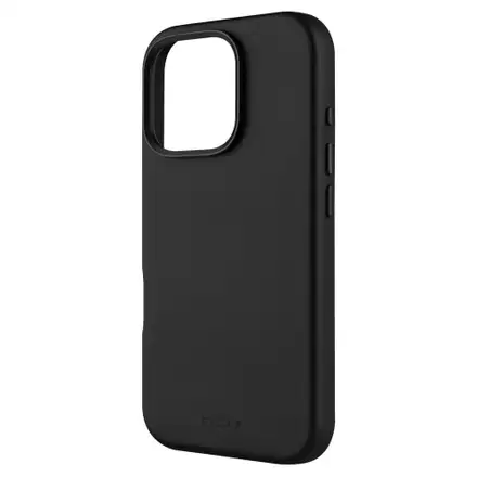 FIXED kryt MagLeather s podporou MagSafe pro Apple iPhone 16 Pro, černý