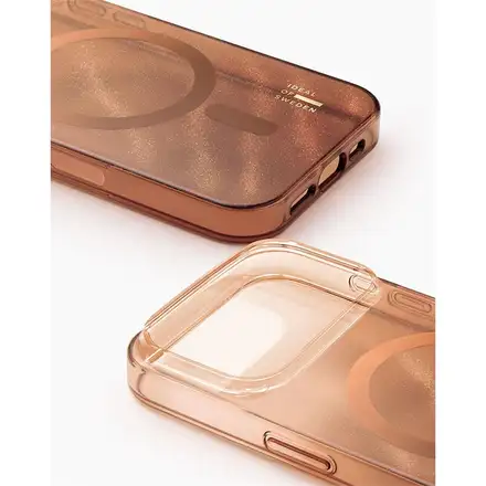 iDeal Fashion Clear Case MagSafe iPhone 17 Pro/18 Pro Mocha Mousse