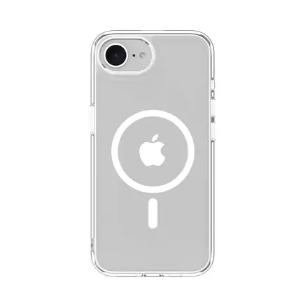 Devia kryt Pure Clear Magnetic Shockproof Case pro iPhone 16e/17e-Clear