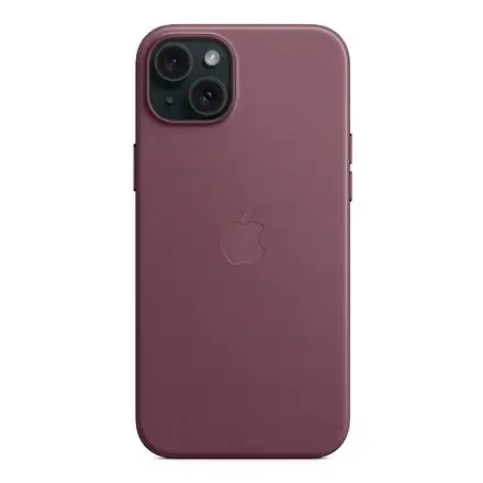 iPhone 15 Plus FineWoven Case with MagSafe-Mulberry