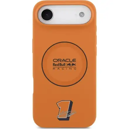 Red Bull Silicone Blue Ring MagSafe Zadní Kryt pro iPhone Air oranžový