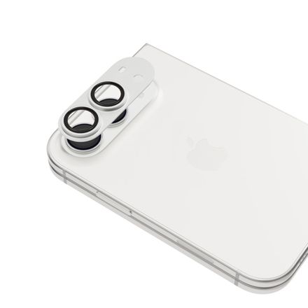 Epico Aluminium AntiReflective Lens & Island iPhone Duo - stříbrná