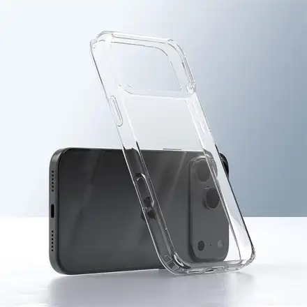 Devia kryt Pure Clear Shockproof Case pro iPhone 17 Pro-Clear
