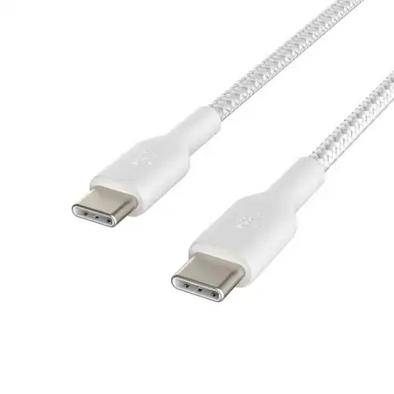 Belkin kabel Boost Charge Braided USB-C to USB-C 1m - White