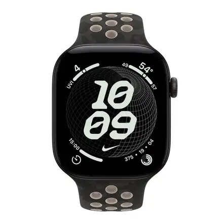 Apple Watch 46mm After Dark Black Nike Sport Band-M/L