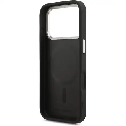Karl Lagerfeld PU RSG Logo MagSafe kryt iPhone 17 Pro Max černý