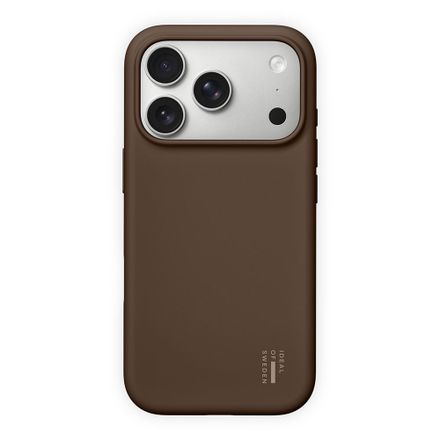iDeal Silicone Case MagSafe iPhone 17 Pro Max/18 Pro Max Mocha Mousse