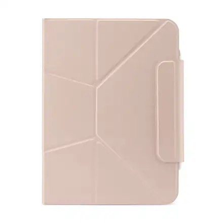 Pipetto pouzdro Origami No6 Stand Case pro iPad Air 11" (2024-2026) / iPad Air 10,9" (2020-2022) - Metallic Pink