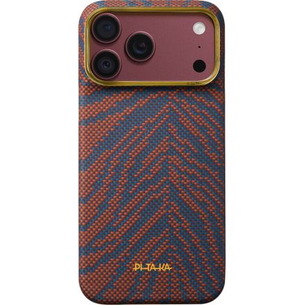 Pitaka kryt Edge Case Breath of Veins pro iPhone 17 Pro Max/18 Pro Max - Burning Orange