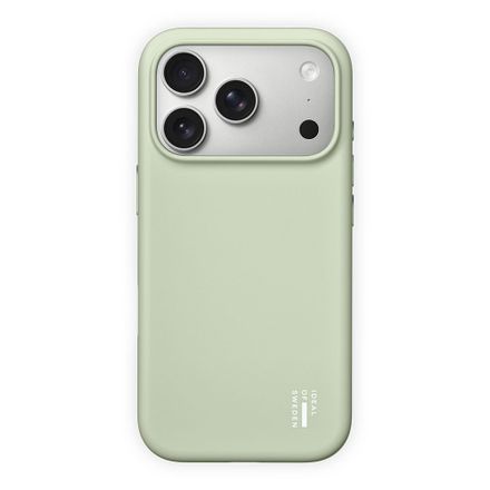 iDeal Silicone Case MagSafe iPhone 17 Pro Max/18 Pro Max Sage Green