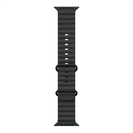 Apple Watch 49mm Black Ocean Band - Black Titanium Finish
