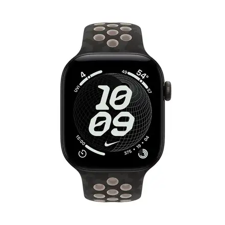 Apple Watch 42mm After Dark Black Nike Sport Band-M/L